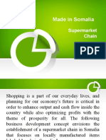 Made in Somalia Supermarket Chain Promotes Local Economy