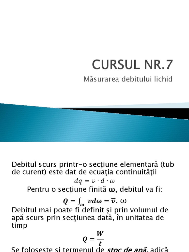Cursul NR 7 | PDF
