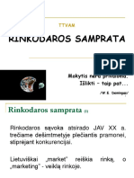 1 - Rinkodaros Samprata