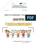Proiect de parteneriat : "Caravana prieteniei" -Program Erasmus +