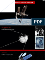 Movimento circular uniforme satélites