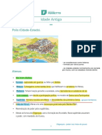 Idade Antiga: Polis, Democracia Ateniense e Aristocracia Espartana