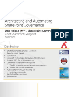 SPC224 - Architecting and Automating SharePoint Governance