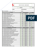 Check List Manutenção Atual