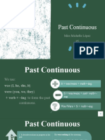 Learning about the Past Continuous tense