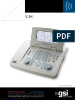 Audiometro Gsi 61 User Manual