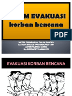 Sistem Evakuasi Korban Bencana