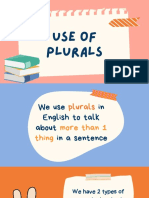 Use of Plurals (2) - Merged