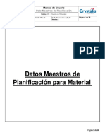 Manual Sap PP Datos Maestros de Planificacion para Material