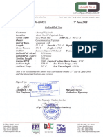 12 Bollard Pull Test Certificate