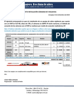 Presupuesto 2MPX - Dr. Josua (Diente Feliz)