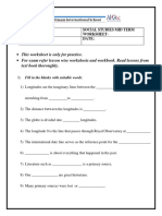 This Worksheet Is Only For Practice. - For Exam Refer Lesson Wise Worksheets and Workbook. Read Lessons From