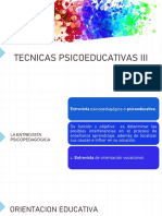 Tecnicas Psicoeducativas Iii