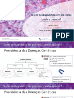 Testes pré-natais: quais e quando