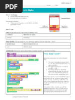 Activity Guide - Lists Make - Unit 5 Lesson 4