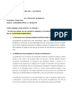 4° Evaluacion Proyecto y Desarrollo de Negocios