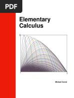 Elementary Calculus