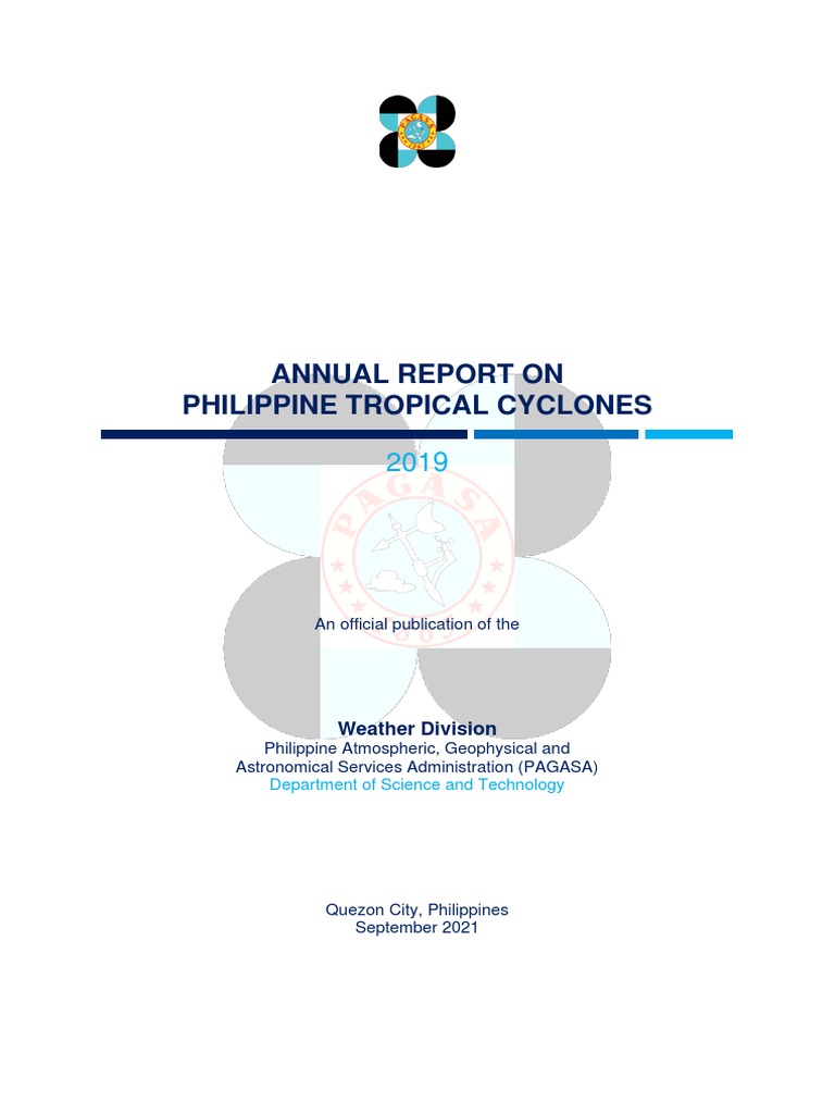 2019 Philippine Tropical Cyclones Report | PDF | Tropical Cyclones ...