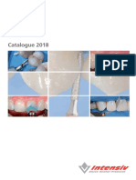Intensiv 2018 Catalogue Specialties and Innovations
