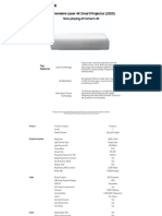 Samsung Premier Projector Manual lsp7t