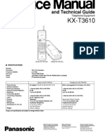 KX t3610