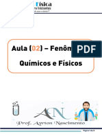 Aula 02 - Química - Fenômenos Químicos e Físicos