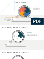 FF0157 01 Magnify Diagram For Powerpoint 16x9