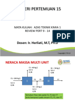 13696S1TKCE30532018 - Azas Teknik Kimia I - Pertemuan 15 - Materi Tambahan