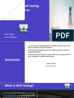 Surface Well Test