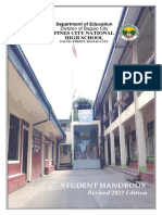 Student Handbook for Pines City National High School