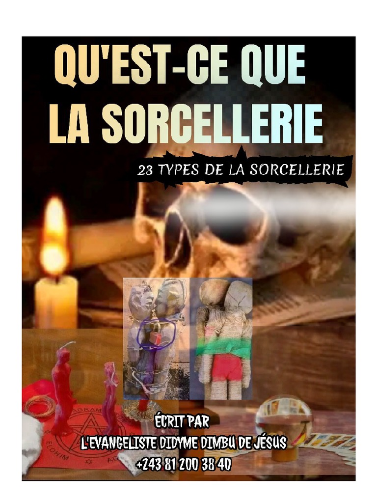 dissertation sur la sorcellerie pdf