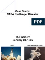 Case Study - Challenger Disaster