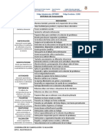 Criterios de Evaluación