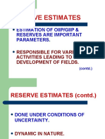 Reserves