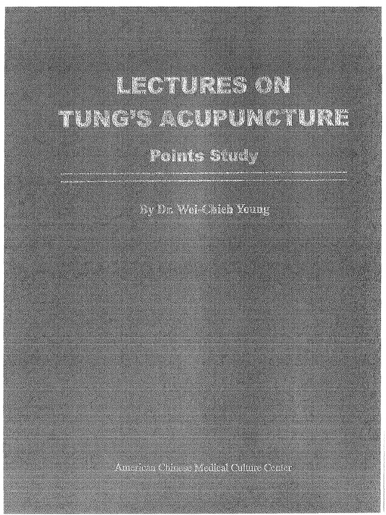 Tung Acupuncture Pdf Acupuncture Traditional Chinese Medicine