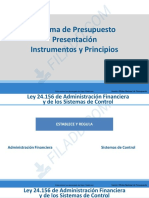 1 - Sistema de Presupuesto - Presentacion - Instrumentos y Ppios 1