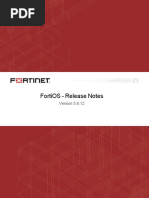 Fortios v5.6.12 Release Notes