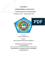 Laporan Prakerin di Kantor Kecamatan Kalidawir