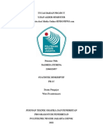 Tugas Bahan Project - Statistik Deskriptif - Sindonews - Com - Nadhifa Fitrina - PB2C - 2106321057