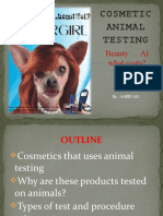 Powerpoint Animal Testing