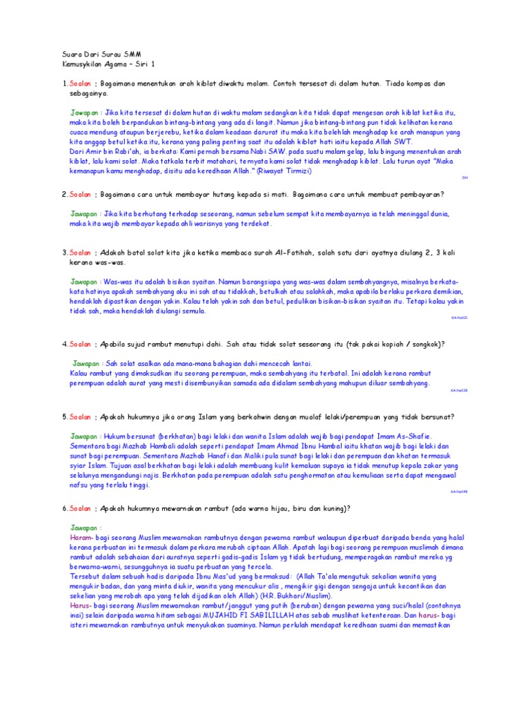 Kemusykilan Agama1 Pdf