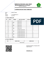 Jadwal-ZAINUL ARIFIN