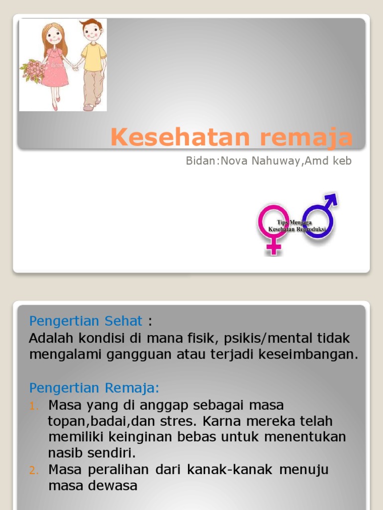 Kesehatan Reproduksi Remaja Pdf