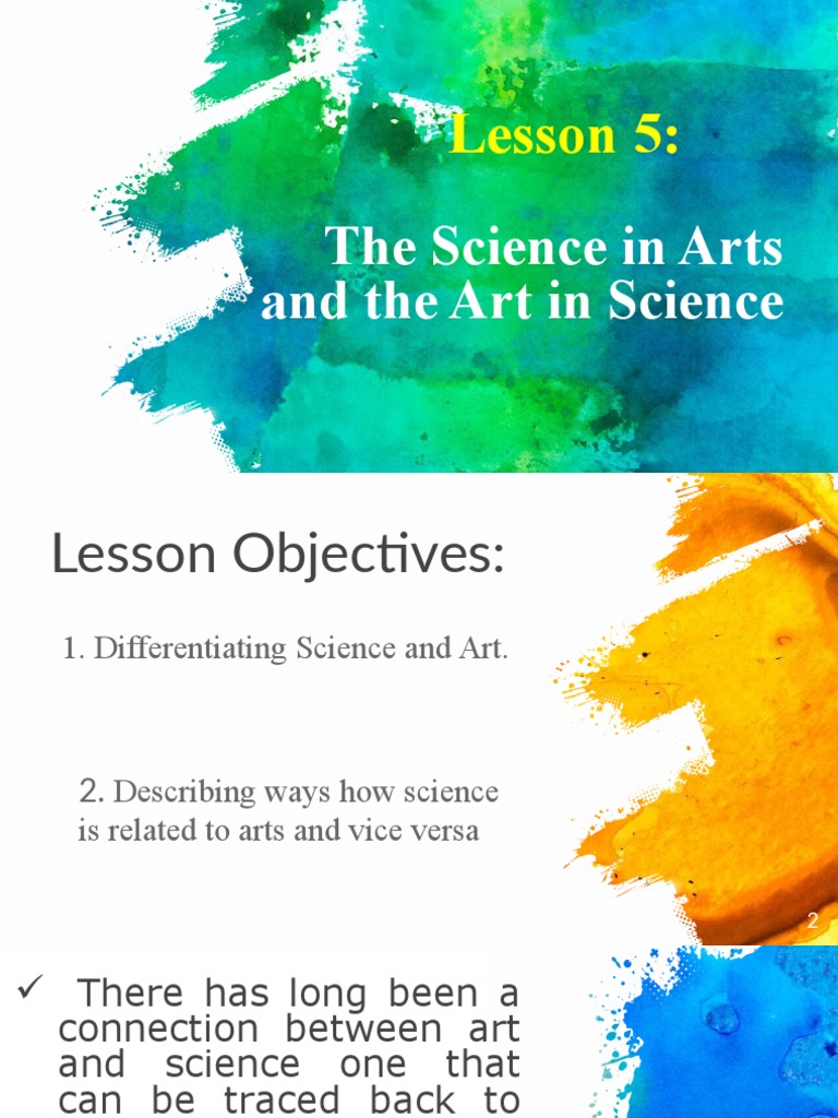 Art and Science: A Mutual Connection | PDF | Science | Drawing
