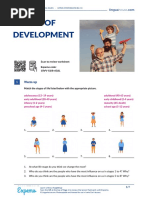 Stages of Development British English Student