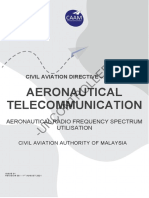 Cad 10 Vol V Aeronautical Telecommunication Aeronautical Radio Frequency Spectrum Utilisation