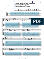 Blues Lick Primer 1 For Form 1 (Key of A Minor)