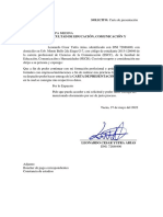 Solicitud Carta de Presentación