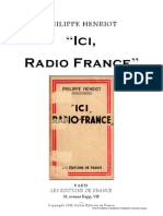 Henriot Philippe - Ici, Radio France (1943)