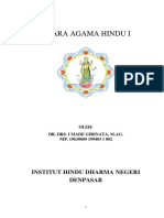 Acara Agama Hindu I: Institut Hindu Dharma Negeri Denpasar